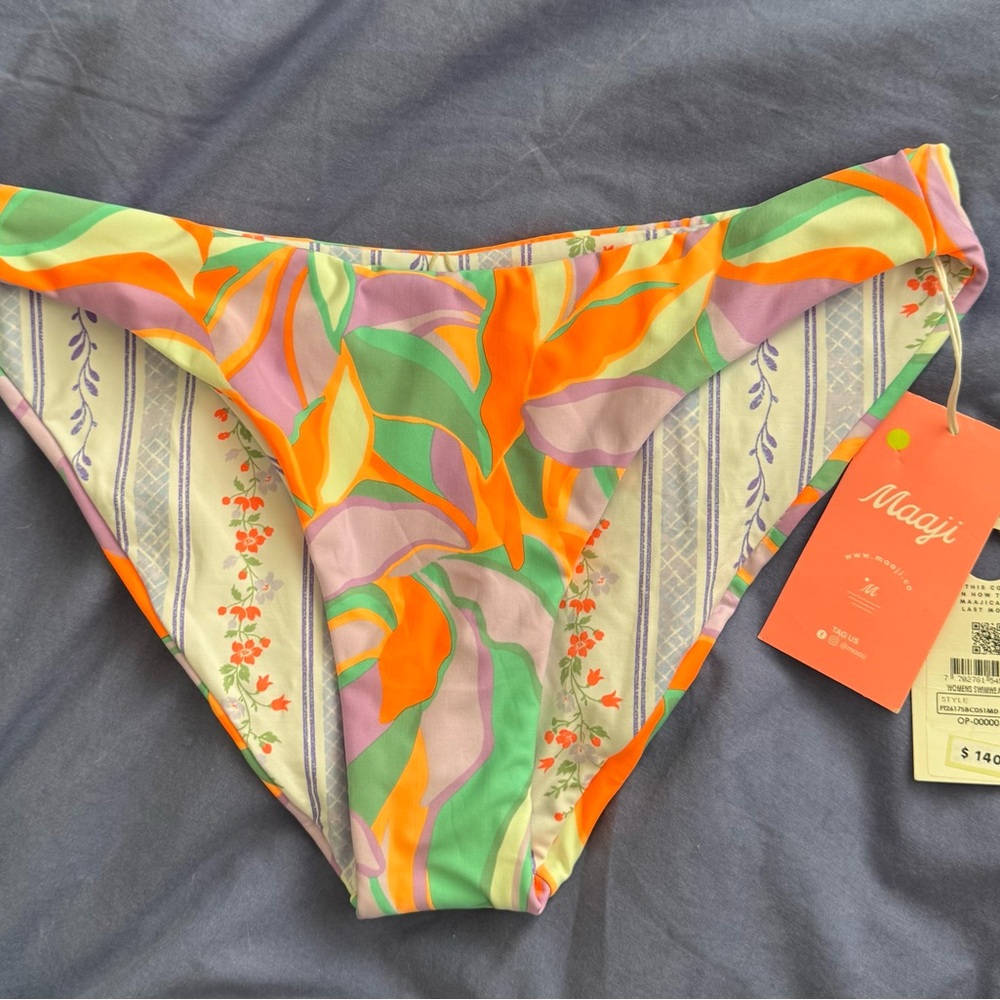 Maaji Tropical Print Bikini Bottom
